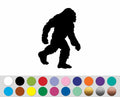 Bigfoot Sasquatch Ape Creature Alien bumper sticker decal