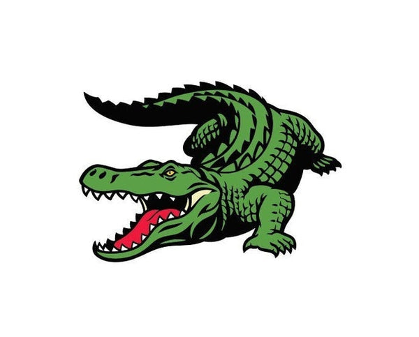 Crocodile Alligator Reptile Animal sign banner sticker decal