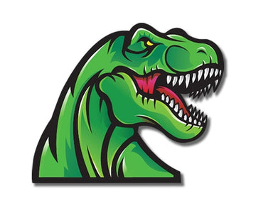 Dinosaur Jurassic Trex Animal Carnivore Monster Lizard bumper vinyl sticker decal