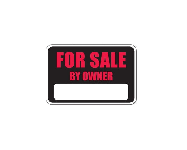 For Sale by Owner window sticker decal