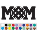 Pickleball Ball Mom Sport sign bumper sticker decal